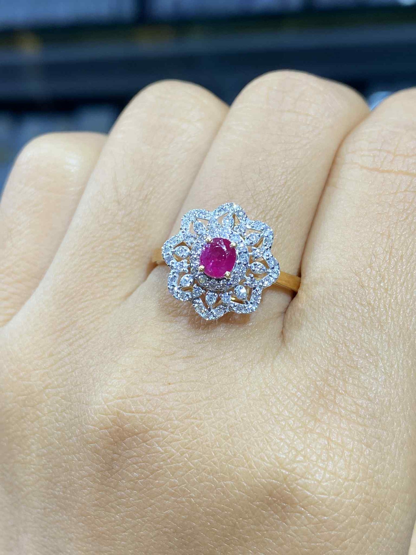 Ruby and Diamond Ring (Pre-Order Only)