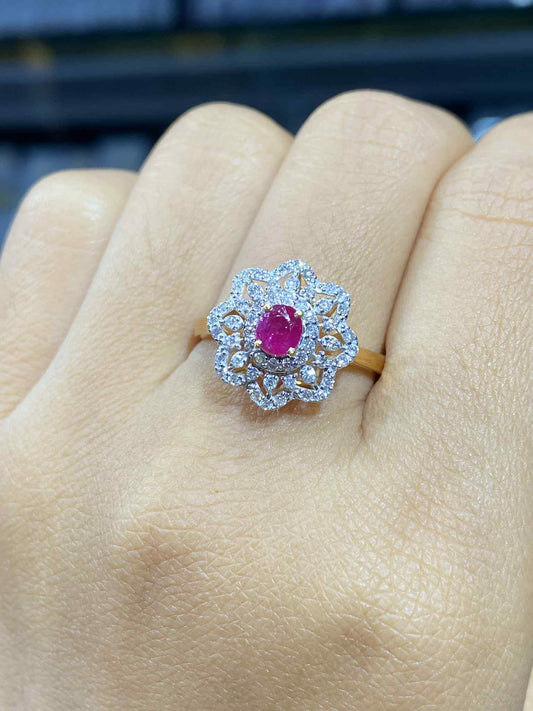 Ruby and Diamond Ring (Pre-Order Only)
